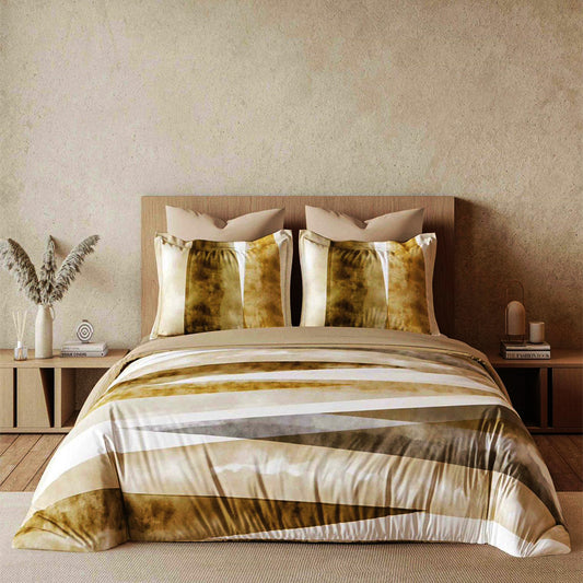 Σετ Σεντόνια Διπλά με λάστιχο, 100% Βαμβάκι, 6 τμχ, με κωδικό, SY6018