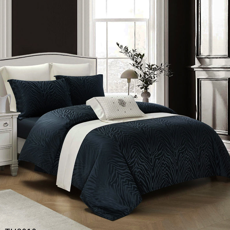 Luxury Σετ με Λάστιχο 180x200, Βαμβακοσατέν, 4 τμχ, TH80-10