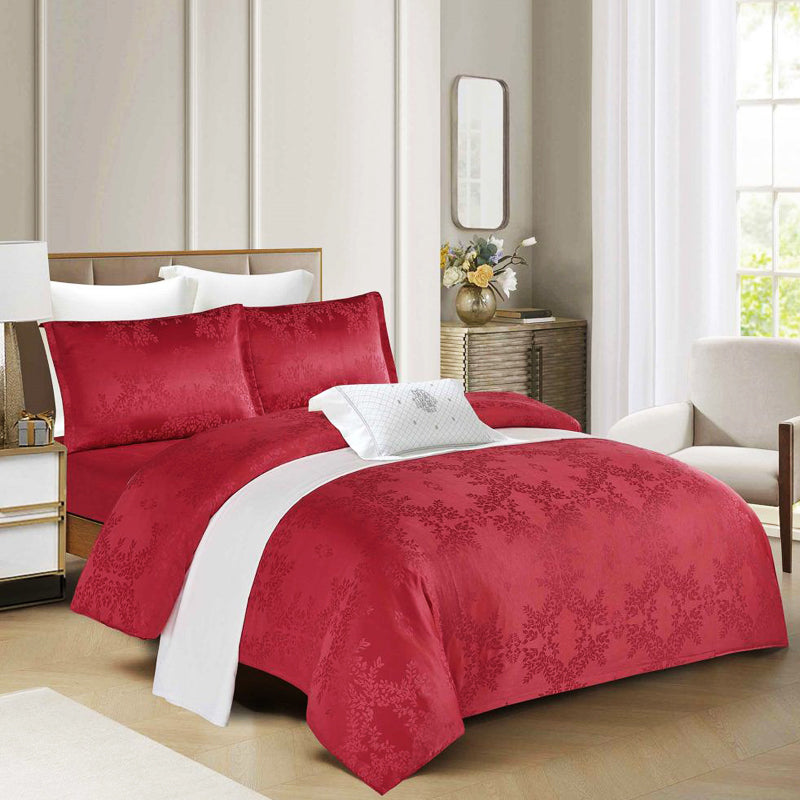 Luxury Σετ με Λάστιχο 180x200, Βαμβακοσατέν, 4 τμχ, TH80-13