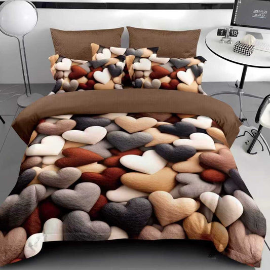 Σετ Σεντόνια Διπλά 240 x 250, 100% Βαμβάκι, Q2A-59